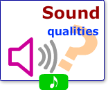 Sound qualities