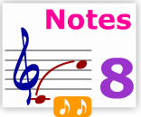 Notes learn 8
